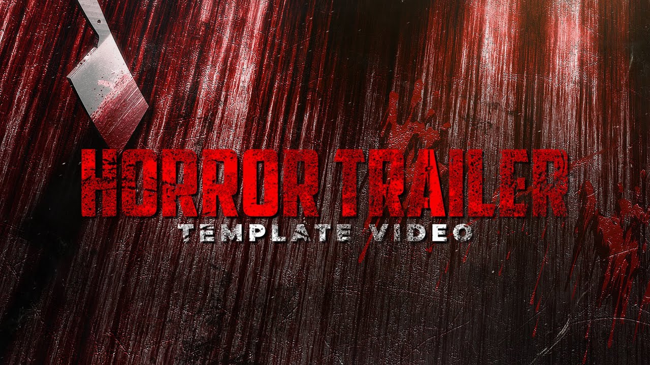 Horror Movie Trailer Template