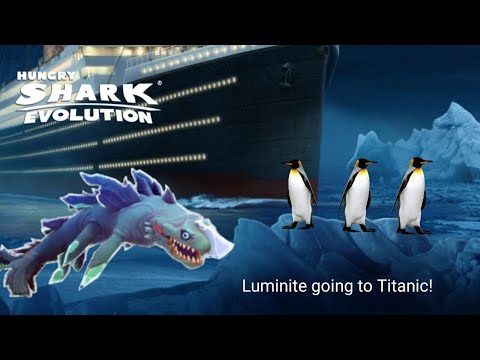 Luminite discovering Titanic Portal | Hungry Shark Evolution - Esberus