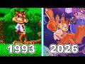 Evolution of Bubsy Games (1993 - 2026)