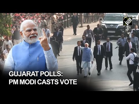 Gujarat Elections 2022: PM Modi casts vote in Ahmedabad