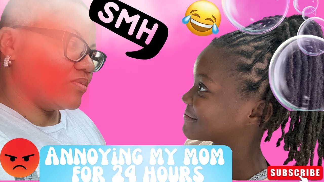 Annoying My Mom For 24 Hours | She Almost Left me at the Store!! - YouTube