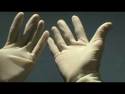 Применение стерильных перчаток