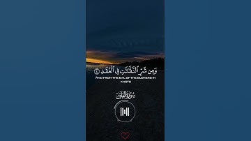 #سورة_الفلق #ماهر_المعيقلي #القرآن_الكريم #اكسبلور #مقاطع_تيك_توك