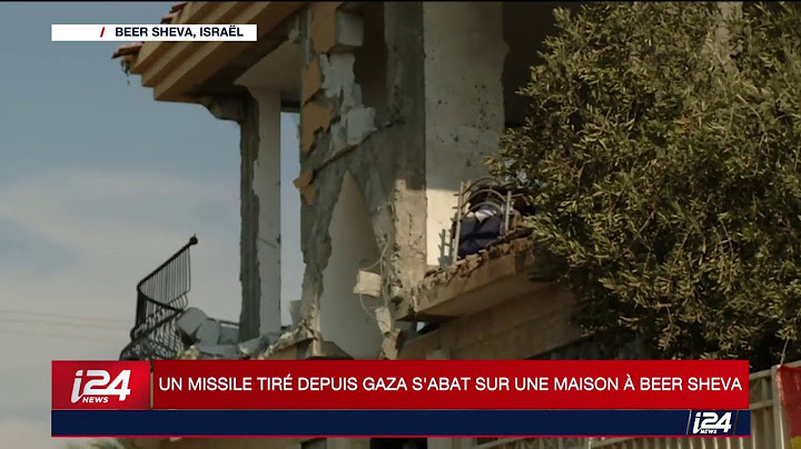 🔴 Deux missiles tirés depuis Gaza s'abattent sur Israël
