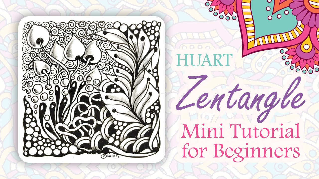 How to Get Started as a Zentangle Beginner – Tangle List