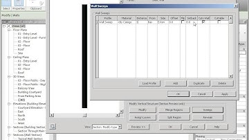 Revit:  Vertically Compound Wall - Adding Sweeps