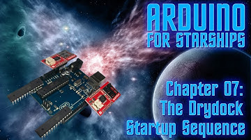 Arduino for Starships - Ch07 - The Drydock Startup Sequence and the ULN2803A Driver Array