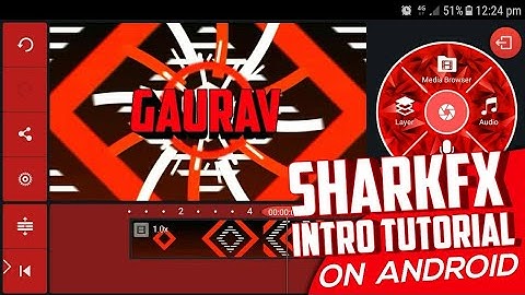 How to Make SharkFx Style Intro on Android | SharkFx Style Intro Tutorial on Android