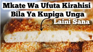 Mkate Wa Ufuta Mlaini Bila Ya Kupiga Unga | Mapishi Rahisi