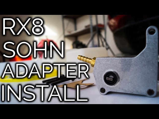Rx8 Sohn Adapter Kit Install - YouTube