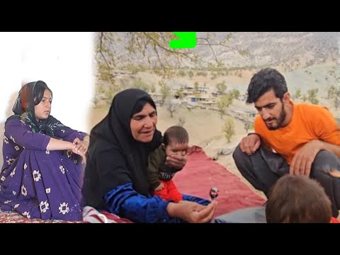 The return of Saleh's wife's mother from before Saleh and the happiness of the homeless children