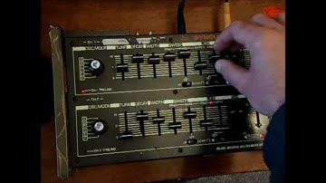 Pearl Syncussion Demo. Experimental analogue sounds syncing to digitally manipulated  trigger inputs