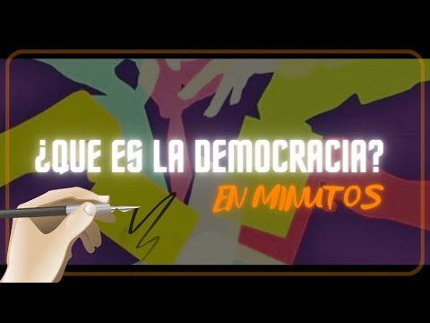 Video: Qué es la democracia: es bueno saberlo