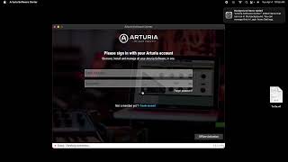 Arturia Software Center notifications won't go away and error loading Arturia Software Center app screenshot 4