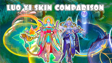 Luo Yi New Epic Skin VS Create Skin Comparison
