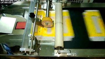 Máy tách hộp, Máy tách túi tự động - Băng tải tách hộp tự động - LH: 0902259421 Đức