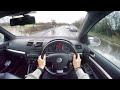 290BHP MK5 GTI Decat Cobra Exhaust POV Test Drive!