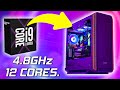12 CORES AT 4.8GHz! 💦 The i9 10920X OVERCLOCKED GAMING PC BUILD