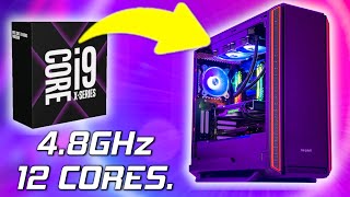 12 CORES AT 4.8GHz! The i9 10920X OVERCLOCKED GAMING PC BUILD