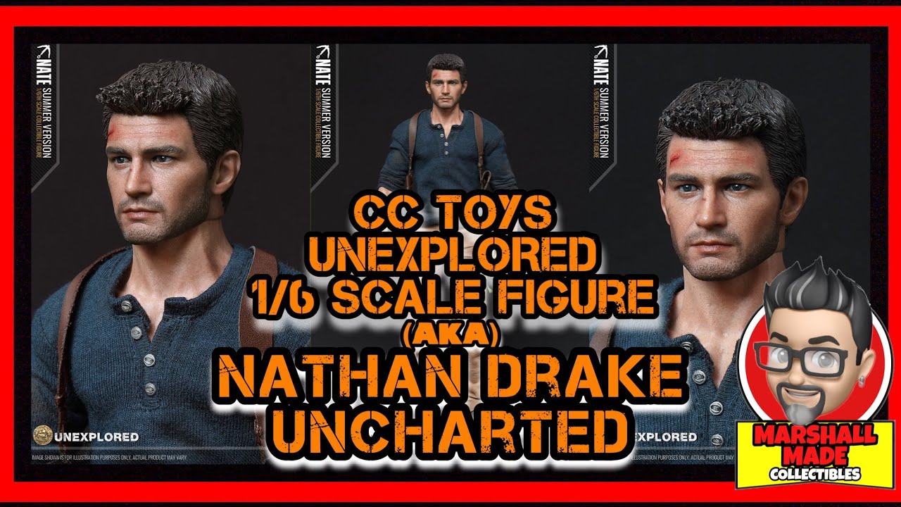 Nathan Drake Uncharted 3 1/6 Scale Figure