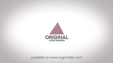 Consulting triangle logo design + HD intro