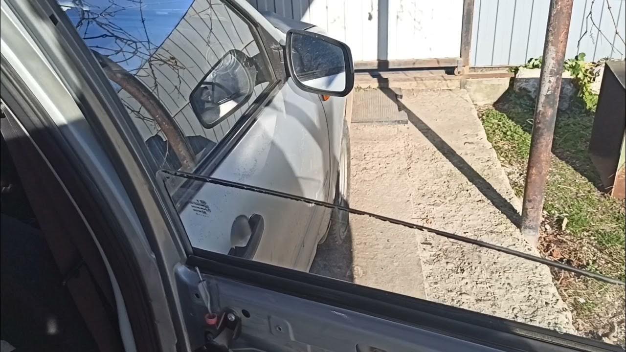 Как поменять стекло на зеркале гранта