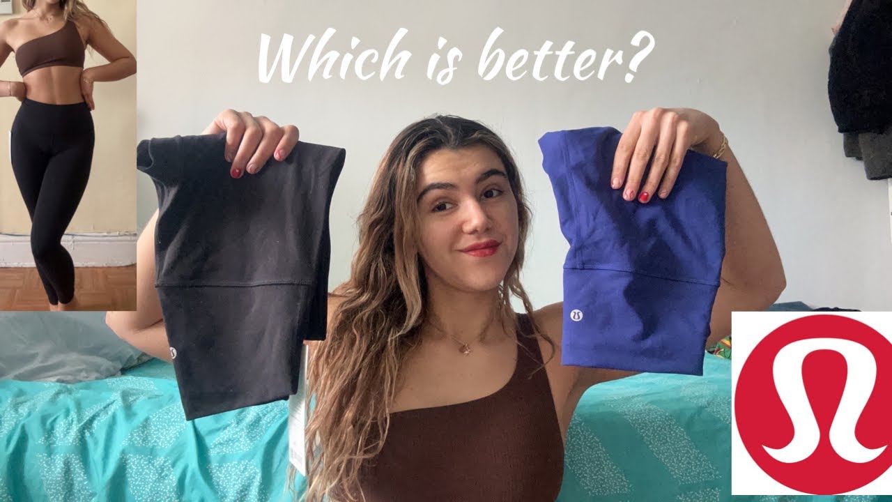 LULULEMON ALIGN VS WUNDER TRAIN LEGGINGS UPDATED 