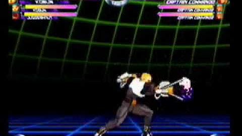 Marvel vs Capcom 2 Captain Commndo Glitch By WOF