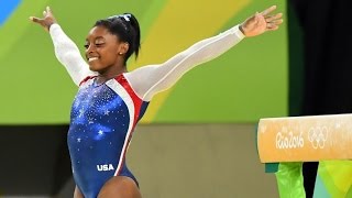 SIMONE BILES on her solo gold in Rio Olympic 2016(FULL HD)