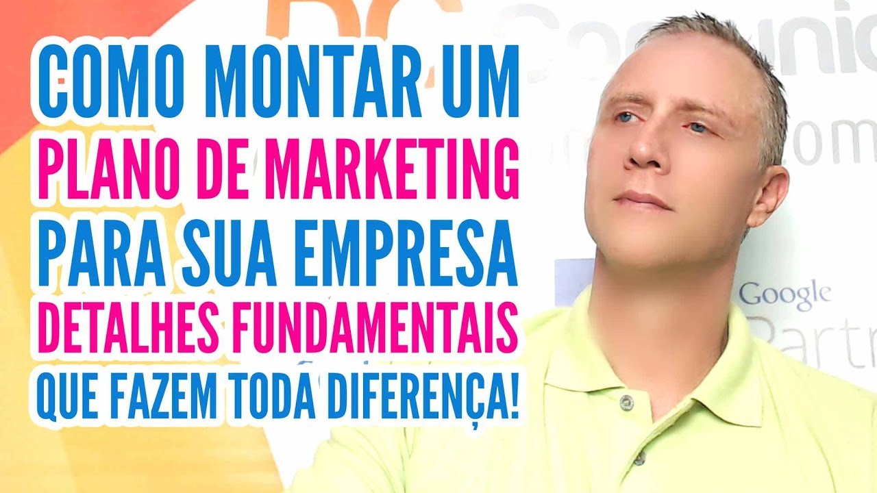 Como montar um plano de marketing para a sua empresa? - YouTube