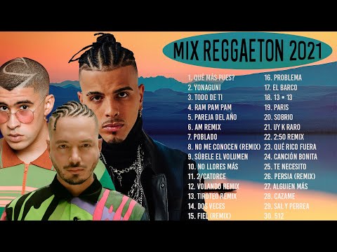 Mix Reggaeton 2021 J Balvin, Bad Bunny, Rauw Alejandro, Natti Natasha, Sebastián Yatra, Daddy Yankee