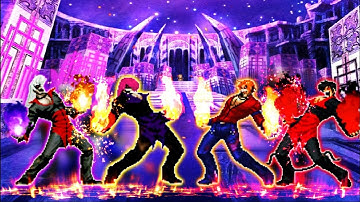 Omega Element and Devourer Element VS Ifrit and Boss Red Iori