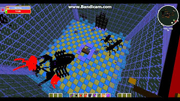Mob battle scorpin vs jumpy bug Mincraft