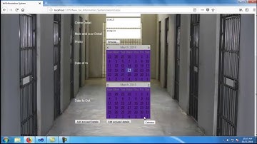 Jail Management System | Student Projects