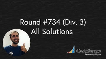 Codeforces Round #734 (Div. 3) [Virtual, All Solutions]