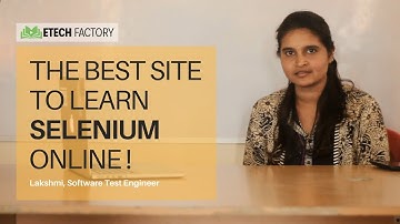 Selenium Testing Online Certification | Testimonials | EtechFactory