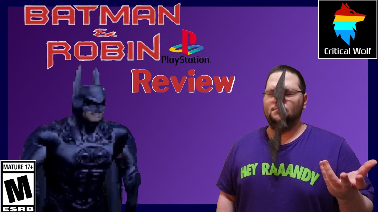 Batman and robin for the Ps1, ice puns Critical Wolf YouTube