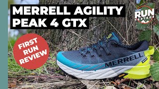 Merrell Agility Peak 4 Gore-Tex First Run Review: The solid trail shoe gets  a waterproof update 