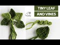كروشيه نمط كروشيه سريع لأوراق الخريف الصغيرة وكروم اليقطين من Winding Road Crochet 