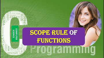 Scope Rule of Functions in C Programming