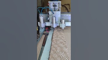 Episode 3 Make a design On Mdf Sheet With Cnc Router Machine#carving #cnc #design #JadiGamingCnc