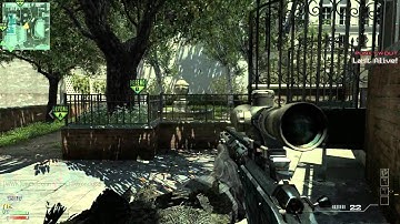 Nice COD MW3 S&D end? ( 360 no scope/ throwing knife)