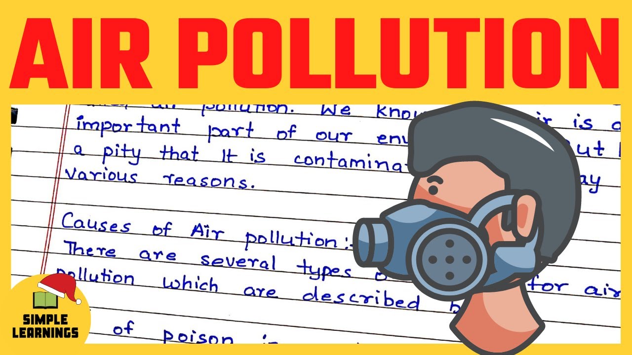 essay on air pollution 350 words