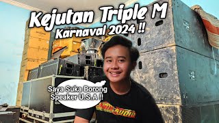 Sound Bocil Malang Triple M Audio Borong Speaker Made in U.S.A Sambut Karnaval 2024‼️