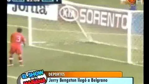 Jerry Benston lleg a Belgrano 28 07 2014