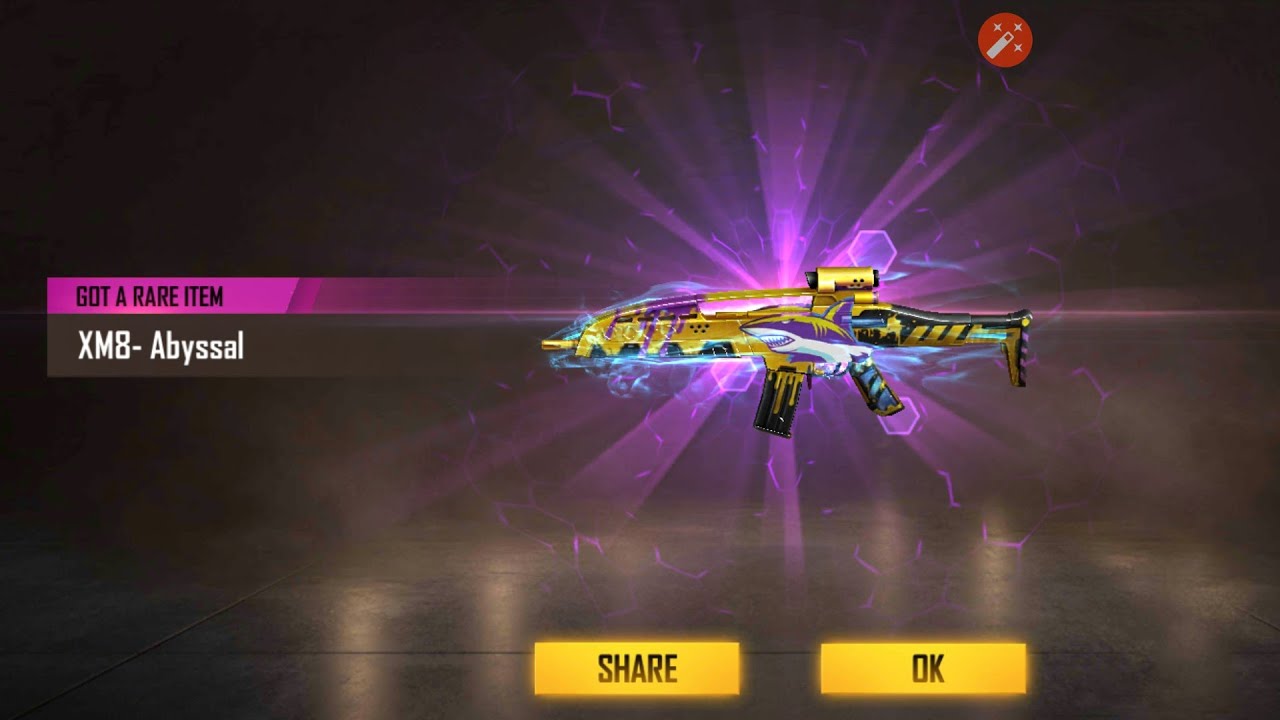 My First legendary GUN SKIN in FREE FIRE | L.C. Commander bundle