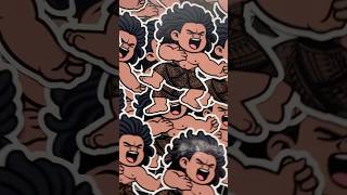 Samoan Slap Dancer Sticker Now Available