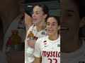 Lucy Olsen drains a triple, and the Mystics bench goes berserk. #mystics #wnba #basketball
