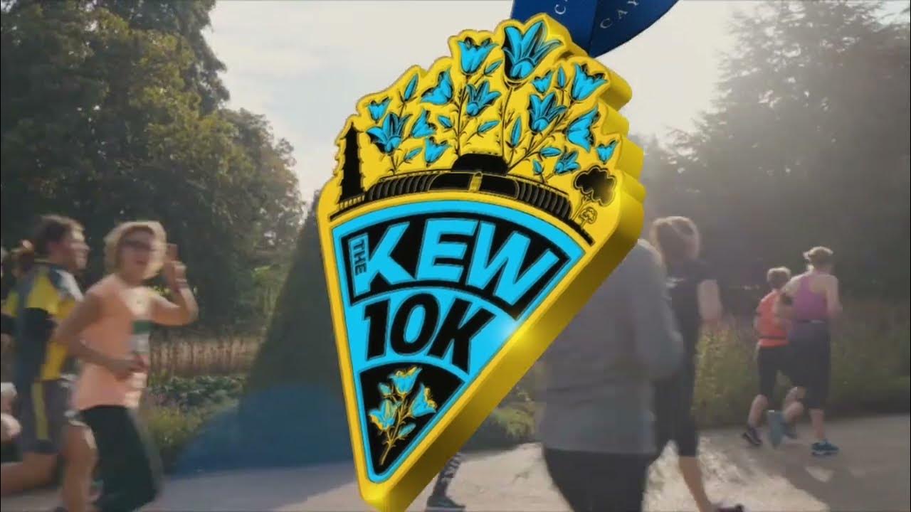 Kew Gardens 10k 2023 course Video YouTube